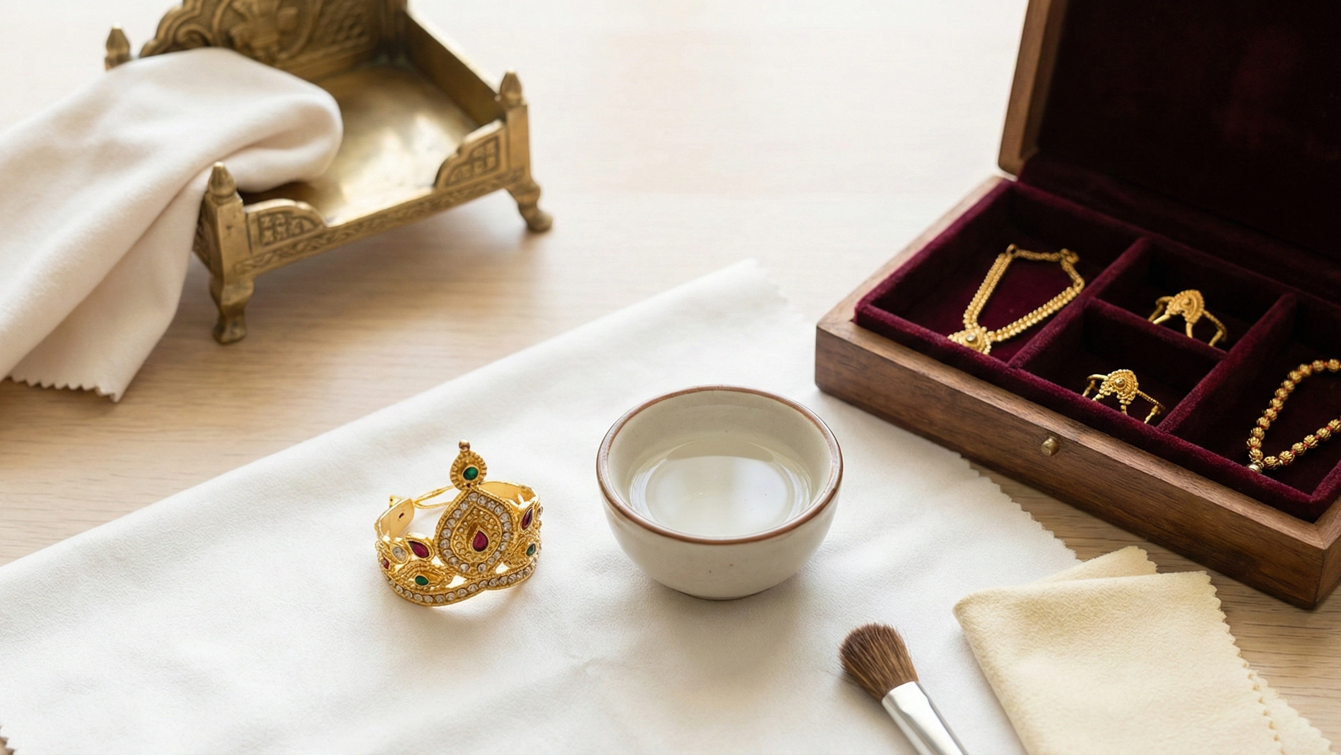 Caring for Your Laddu Gopal's Jewellery, Mukut and Singhasan — Laddu Gopal poshak blog by Gopalji Fashion