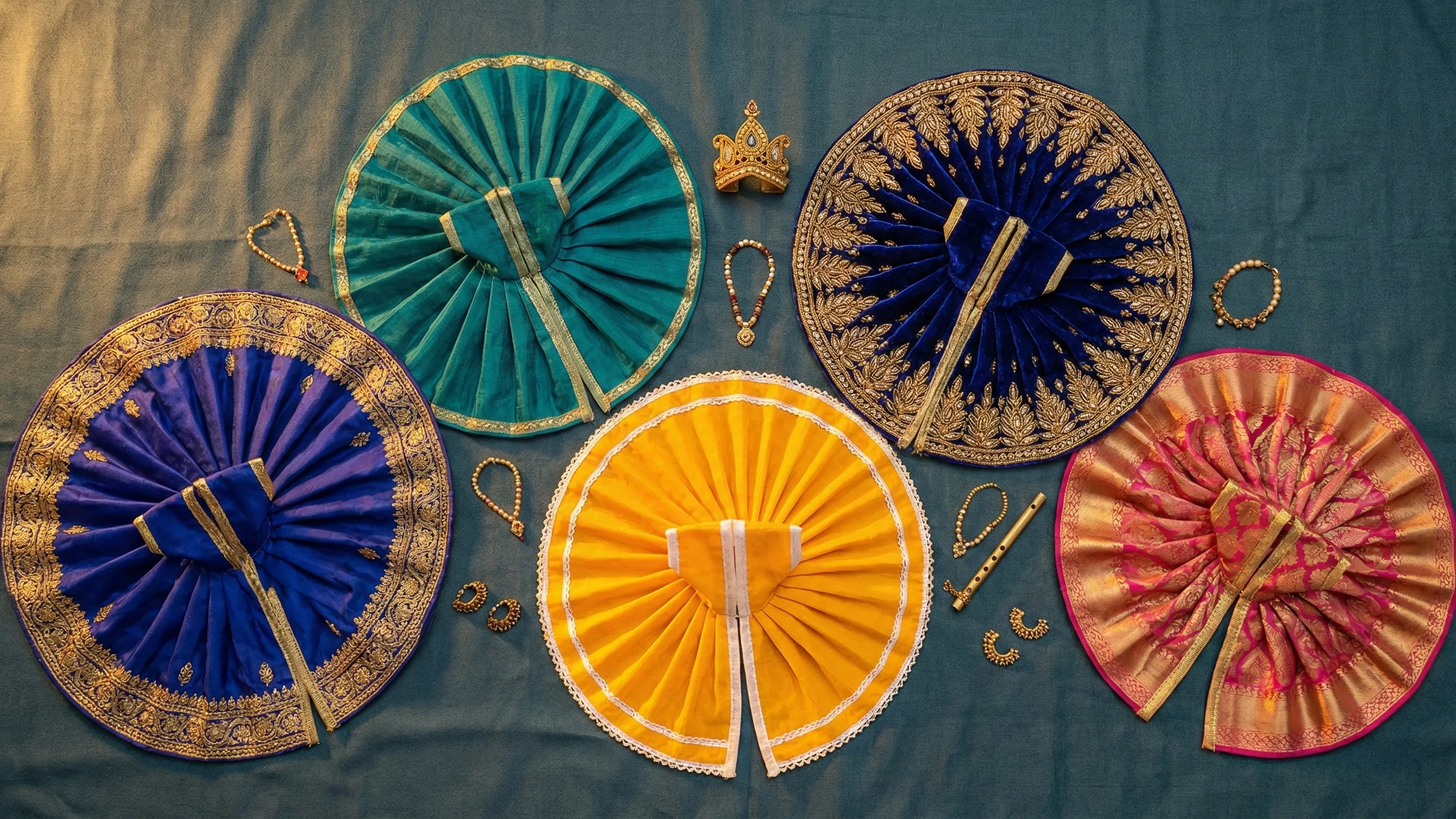 Top 10 Janmashtami Poshak Ideas for 2026 — Gopalji Fashion Laddu Gopal poshak blog