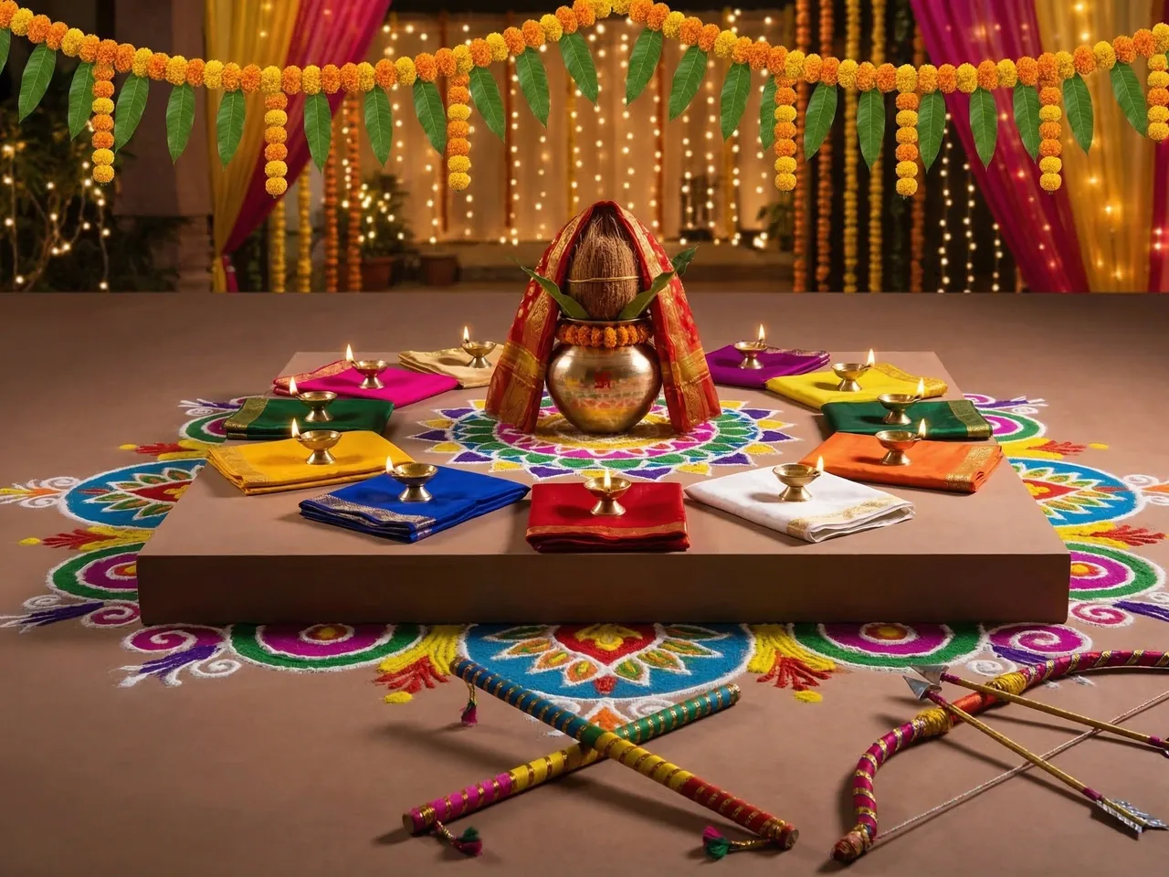 Navratri & Dussehra Laddu Gopal poshak: Nine different poshaks following the Navratri colour sequence each day