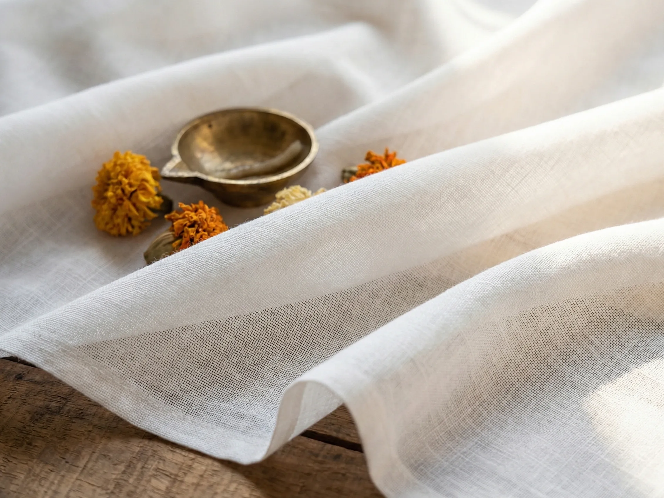 Cotton fabric for handcrafted Laddu Gopal poshak