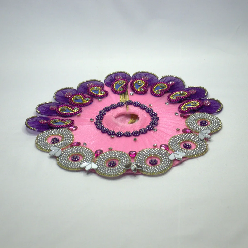 Pink Net Shringar with Ring Butties - Dress