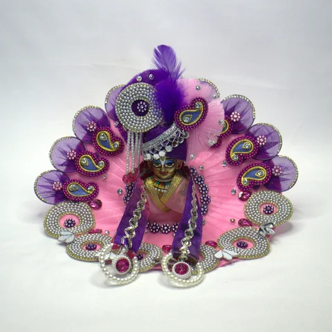 Pink Net Shringar with Ring Butties - Main