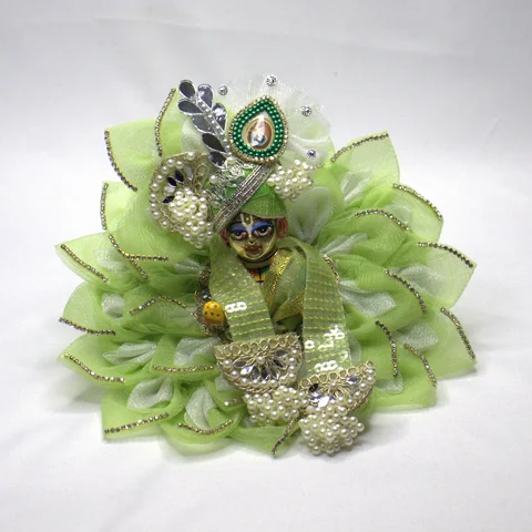 Sea Green Net Fabric - Main