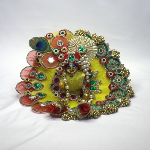 Lemon Net Sequin Shringar - Main